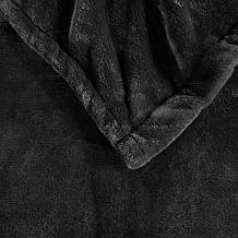 Beautyrest Heated Plush Blanket - Black Full