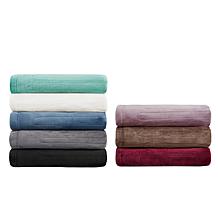 Beautyrest Heated Plush Knitted Microlight Blanket-King