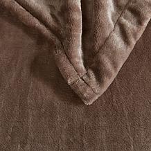 Beautyrest Heated Plush Knitted Microlight Blanket - Queen