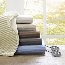 Beautyrest Washable Fleece Electric Blanket - Twin/Gray
