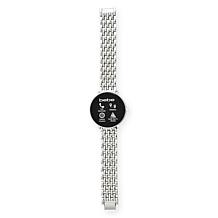 Bebe Adult Female Silver-Tone Smart Watch - Silver-Tone