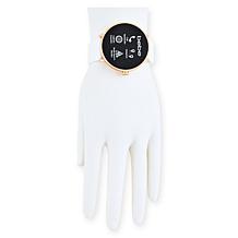 Bebe Adult Female Smart Watch with Gold-Tone - White