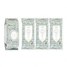 Beekman 1802 Goat Milk 4-piece Mint & Eucalyptus Cleansing Wipes Set