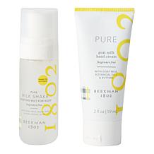Beekman 1802 Goat Milk Bath & Body Pure Travel Set