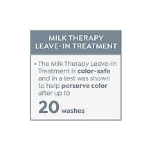 Beekman 1802 Milk Therapy Leave-in Hair Treatment 2pk w/Hair Clip AS