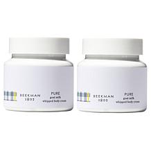 Beekman 1802 Pure Goat Milk Whipped Body Cream Duo | HSN