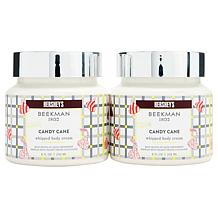 Beekman 1802 X Hershey's Candy Cane Body Cream 2pc Gift Set