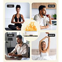 Bell & Howell Flame Effect Aroma Diffuser w/ Essential Oil