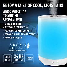 Bell & Howell Top Fill Color-Changing Humidifier