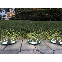 Bell + Howell 10-LED Ultimate Solar Disk Lights 10-pack