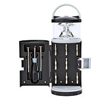 Bell + Howell 11-piece Tool Kit with LED Lantern 2-pack