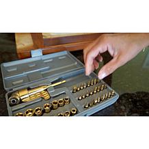 Bell + Howell 42-piece Angle Screwdriver with Magnet and Case
