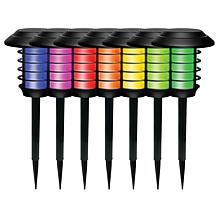 Bell + Howell Color Changing Solar Pathway Lanterns - 4-pack