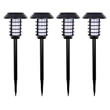 Bell + Howell Color Changing Solar Pathway Lanterns - 4-pack