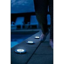 Bell + Howell Disk Lights Deluxe Solar Lights 8-pack