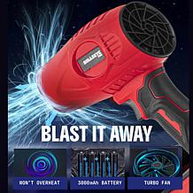 Bell + Howell Rechargeable Bullseye Blower Deluxe with Nozzle