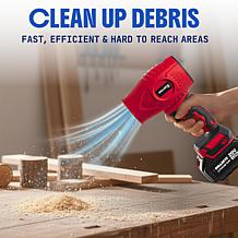 Bell + Howell Rechargeable Bullseye Blower Deluxe with Nozzle