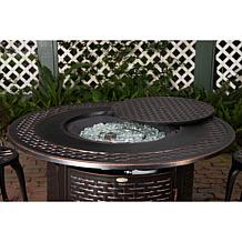 Bellante Woven Aluminum LPG Fire Pit