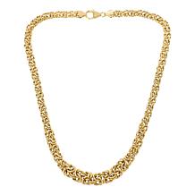 Bellezza 17 Bronze Polished Rolo-Link Chain Necklace - 22917170