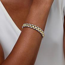 Bellezza Bronze Panther-Link Chain Bracelet