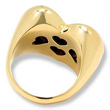 Bellezza Bronze Polished Signet Ring