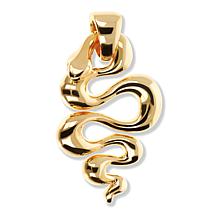 Bellezza Bronze Polished Snake Pendant