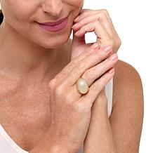 Bellezza Bronze Puffy Abstract Dome Ring
