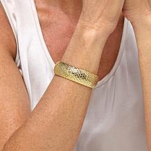 Bellezza Bronze Textured Cleopatra Bracelet