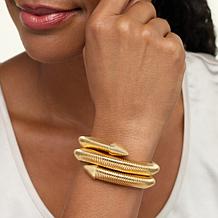 Bellezza Bronze Tubogas Coil Bracelet