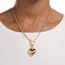 Bellezza Cristallino Bronze Cestina Necklace with Enhancer Pendant