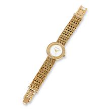 Bellezza Women's Sunray Dial Byzantine Chain Bracelet Watch