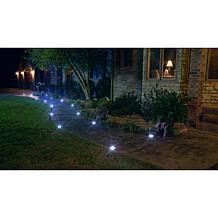 Bell+Howell 8-pack Deluxe Square Solar Disk Lights