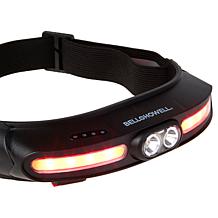 Bell+Howell Rechargeable COB/LED Headlamp - Set of 2