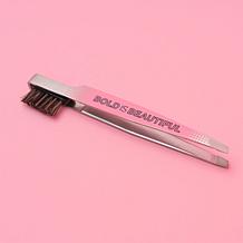 Benefit Cosmetics Slant Tweezer & Brow Brush