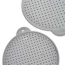 BergHOFF 2pc Silicone Splatter Screen Set with Helper Handles