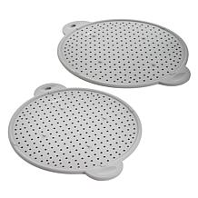 BergHOFF 2pc Silicone Splatter Screen Set with Helper Handles