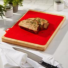 BergHOFF Bamboo 5-piece Cutting Board with 4 Multi-Colored Inserts 