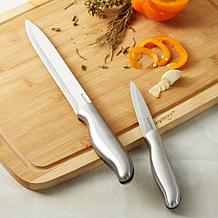 Berghoff DiNA Entity 6pc Stainless Steel Knife Block Set