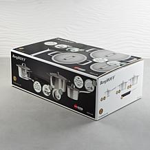 Berghoff DiNA Meta 7pc Recycled Cookware Set with Nonstick Fry Pan