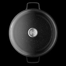 BergHOFF Gem 11" 5-Quart Non-Stick Covered Two-Handle Saute Pan