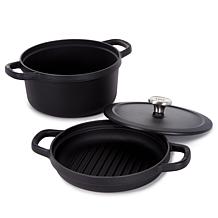 BergHOFF Leo Graphite 3-piece Cast Iron Cookware Set