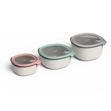 BergHOFF Leo To Go 3-piece Covered Bowl Set