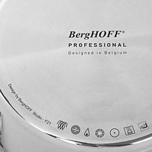 BergHOFF Professional 8" Stainless Steel Saucepan with SS Lid, 3Qt