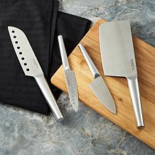 Berghoff Straight 5Pc Santoku Knife Set/Sharpener