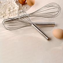 Berghoff Studio Baking Tool Set: 3pc SS Whisk & 3pc Silicone Spatulas