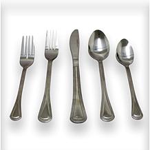 BergHOFF Two-Tone Matte 20pc Flatware Set 18/0 SS, Service for 4