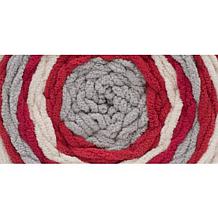 Bernat Blanket Stripes Yarn - Red Alert