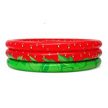 Bestway H2OGO! Sweet Strawberry Inflatable 3-Ring Play Pool