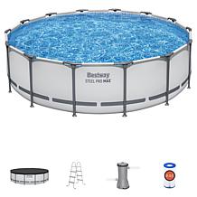Bestway Steel Pro MAX 14' x 42" Round Above Ground Swimming Pool Set 