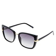 Bethenny Combo Cat-Eye Sunglasses with Soft Case & Cleaning Cloth